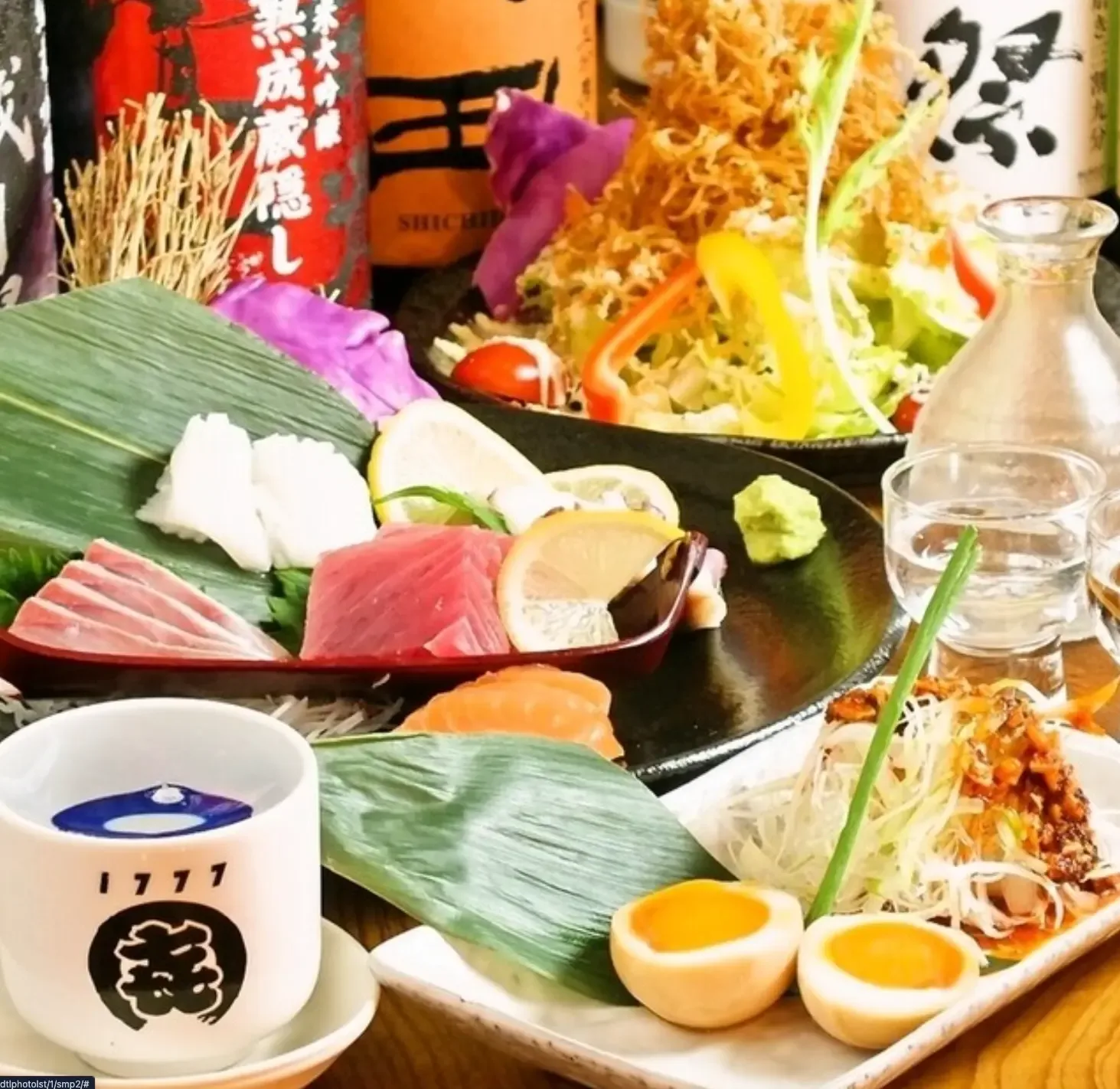 日本酒と旬の肴